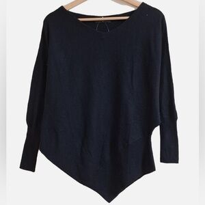 HEIMISH USA Women's Black V-Neck Sweater